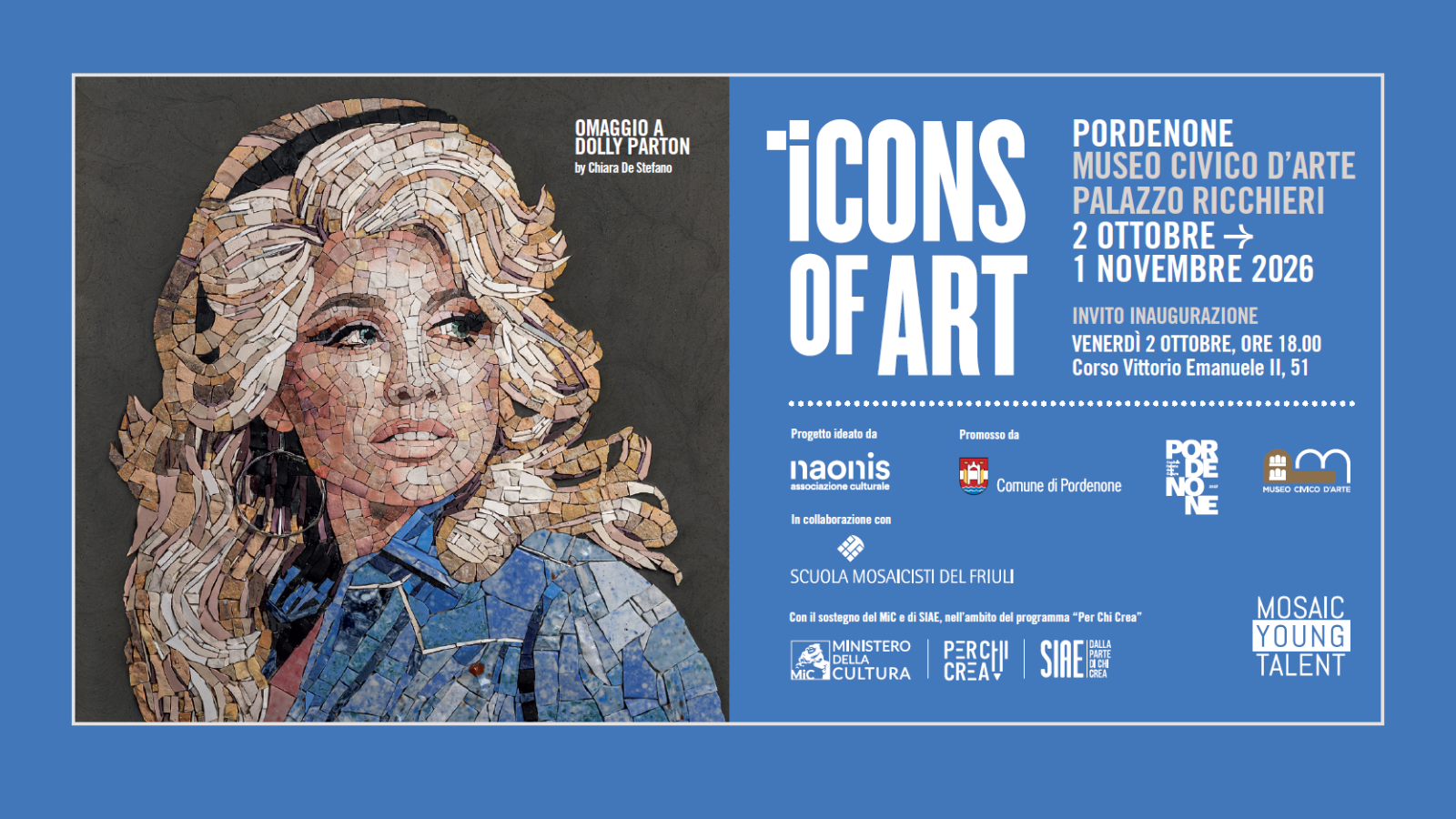 Inaugurazione - Icons of art 2026